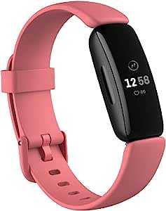 Fitbit Inspire2 フィットネストラッカー Desert Rose デザートローズ L/Sサイズ/心拍計 [日本正規品]