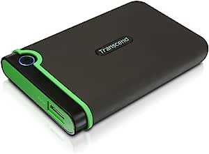 旧モデル Transcend USB3.0/2.0 2.5インチHDD ポータブルハードディスク 耐衝撃 M3シリーズ 1TB 3年保証 TS1TSJ25M3