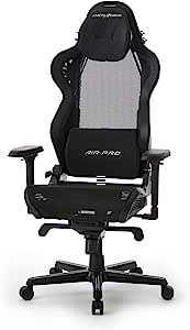 DXRacer ディーエックスレーサー ゲーミングチェア オフィスチェア AIR PRO エアー AH-7200BKB V2 ソリッドブラック エアメッシュ eスポーツ デラックスレーサー 最長５年保証 テレワーク 在宅ワーク 腰痛