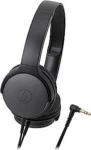 audio-technica SoundReality ポータブルオンイヤーヘッドホン ブラック ATH-AR1 BK