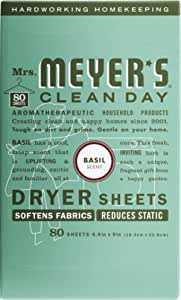 Mrs. Meyers Clean Day ドライヤーシート バジル