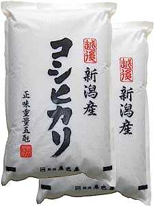 【精米】令和4年産 新潟県産コシヒカリ 白米 10kg（5kg×2袋）新潟辰巳屋