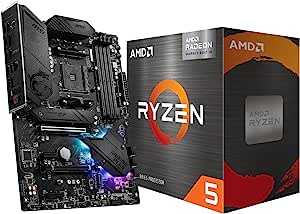 ASK スペシャルセット MSI マザーボード MPG B550 GAMING PLUS/A x AMD Ryzen 5 5600G 100-100000252BOX MB5976