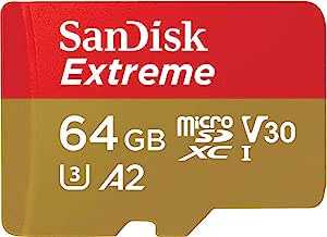 【 サンディスク 正規品 】 microSD 64GB UHS-I U3 V30 書込最大80MB/s Full HD & 4K SanDisk Extreme SDSQXAH-064G-GH3MA 新パッケージ