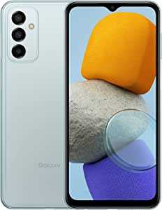 Galaxy M23 5G SIMフリースマートフォン,128GB+MicroSD(最大1TB),6.6インチ/120Hz TFT液晶,5,000mAh,トリプルカメラ,ライトブルー