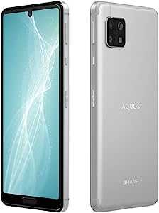 SHARP SIMフリースマホ AQUOS sense4 シルバー