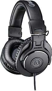 audio-technica プロフェッショナルモニターヘッドホン ブラック レギュラー ATH-M30x