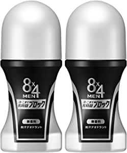 8x4メン ロールオン 無香料 60ml×2個セット エイトフォーメン デオドラント 男性用 メンズ