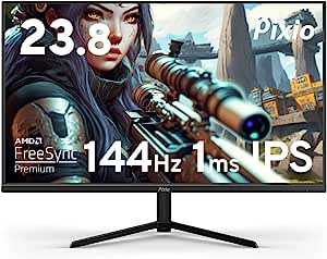 Pixio PX248 Prime Advanced ゲーミングモニター 23.8インチ FHD IPS 144Hz 1ms 2年保証