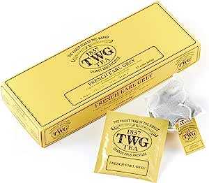 TWG Tea ｜French Earl Grey（コットンティーバッグ, 2.5g×15個入り)