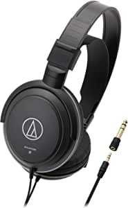 audio-technica 有線 ヘッドホン ATH-AVC200 音楽・映画観賞用 6.3mm標準/3.5mmミニ接続 ブラック