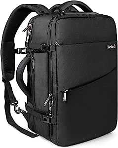 Inateck 40L ビジネス リュック 旅行 リュック 軽い 3way バックパック 機内持ち込み 収納力 出張 撥水加工 盗難防止 15.6-17インチPC バッグ