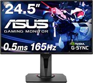 【Amazon.co.jp限定】ASUS ゲーミングモニター 165Hz 24.5インチ モニター TN FHD 0.5ms HDMI1.4 DisplayPort1.2 DVI-D スピーカー VG258QR-J