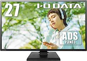 IODATA モニター 27インチ FHD 1080p ADSパネル 非光沢 (HDMI×1/アナログRGB×1/スピーカー付/VESA対応/3年保証/土日サポート/日本メーカー) EX-LDH271DB