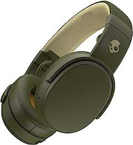 Skullcandy スカルキャンディー ワイヤレス ヘッドホン Crusher Wireless S6CRW-M687 OLIVEMOSSYELLOW F