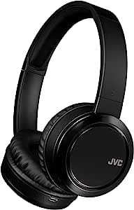 JVC HA-S58BT ワイヤレスヘッドホン Bluetooth対応/連続17時間再生/高磁力ネオジウムマグネット採用パワフル再生/ハンズフリー通話用マイク内蔵/折りたたみ式