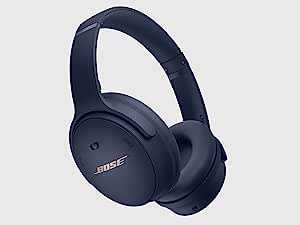 Bose QuietComfort 45 headphones ワイヤレスヘッドホン ノイズキャンセリング Bluetooth接続 マイク付 ミッドナイトブルー 最大22時間再生