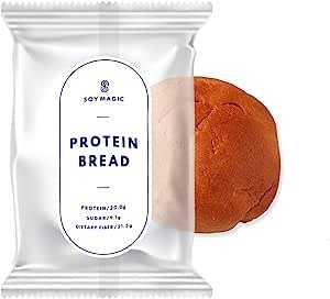 【2022年リニューアル／SOY MAGIC】 PROTEIN BREAD ソイマジック プロテインブレッド 高タンパク 低糖質 ロールパン 8個セット(個包装)