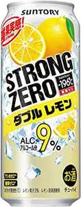 【糖類ゼロ プリン体ゼロ】 サントリー チューハイ-196℃ ストロングゼロ ダブルレモン [ チューハイ 500ml×24本 ]