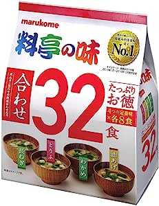 マルコメ たっぷりお徳料亭の味 即席味噌汁 32食×3袋