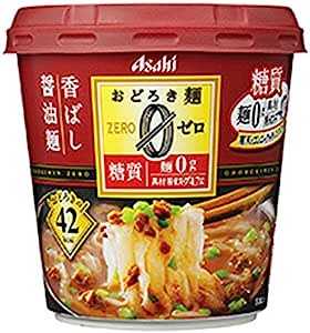 アサヒグループ食品 おどろき麺ゼロ香ばし醤油麺 15.0g×6個