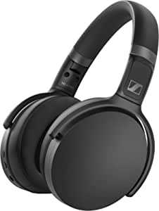 Sennheiser ゼンハイザー HD 450BT BLACK ノイズキャンセリングBluetoothヘッドホン, 低遅延, AAC, aptX-LL, Bluetooth 5.0, ボイスアシスタント連携, Smart Control App, 【国内正規品】 508386