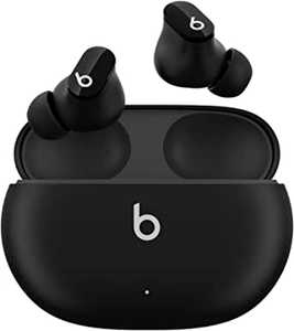 Beats Studio Buds – ワイヤレスノイズキャンセリングイヤホン – アクティブノイズキャンセリング、IPX4等級、耐汗仕様イヤーバッド、AppleデバイスとAndroidデバイスに対応、Class 1 Bluetooth、内蔵マイク、8時間の再生時間 – ブラック