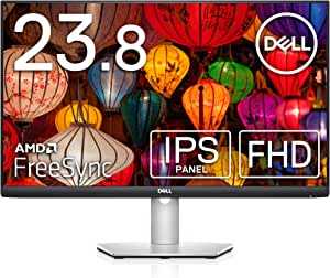 【Amazon.co.jp限定】 Dell S2421HS 23.8インチ モニター (3年間無輝点交換保証/フルHD/IPS非光沢/DP・HDMI/縦横回転・高さ調節/AMD FreeSync)