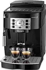 【エントリーモデル】デロンギ(DeLonghi) 全自動コーヒーメーカー マグニフィカS ミルク泡立て:手動 ブラック ECAM22112B