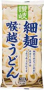 さぬきシセイ 讃岐細麺喉越うどん 600g×5袋